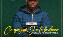 Edgard Johnson – Ce que j’ai, je te le donne (single disponible)